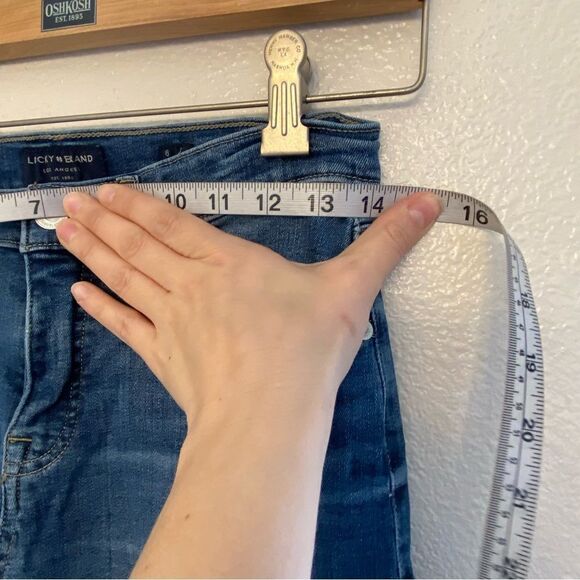 Lucky Brand Mid rise 7wp10594 skinny Ava jeans medium wash 8/29 regular - Picture 6 of 11